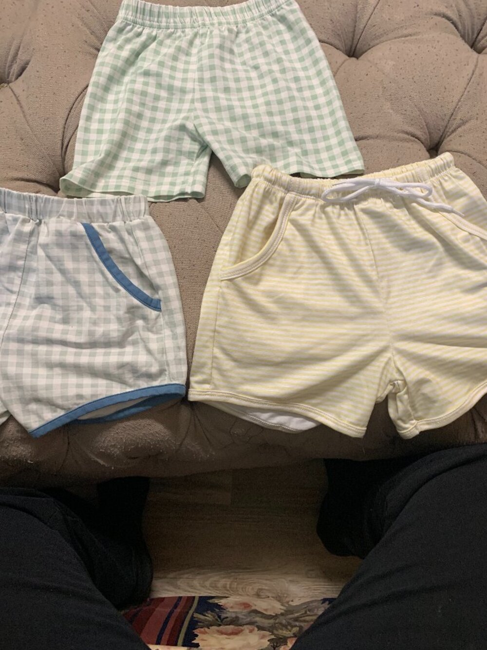 Lot of 3 pair of Boy's 4T Shorts Assorted Brands